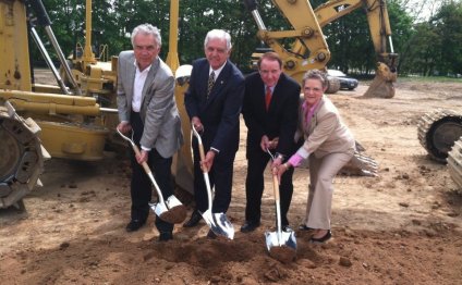 Ground was officially broken