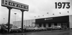 Haynes Furniture Virginia Beach Store 1973